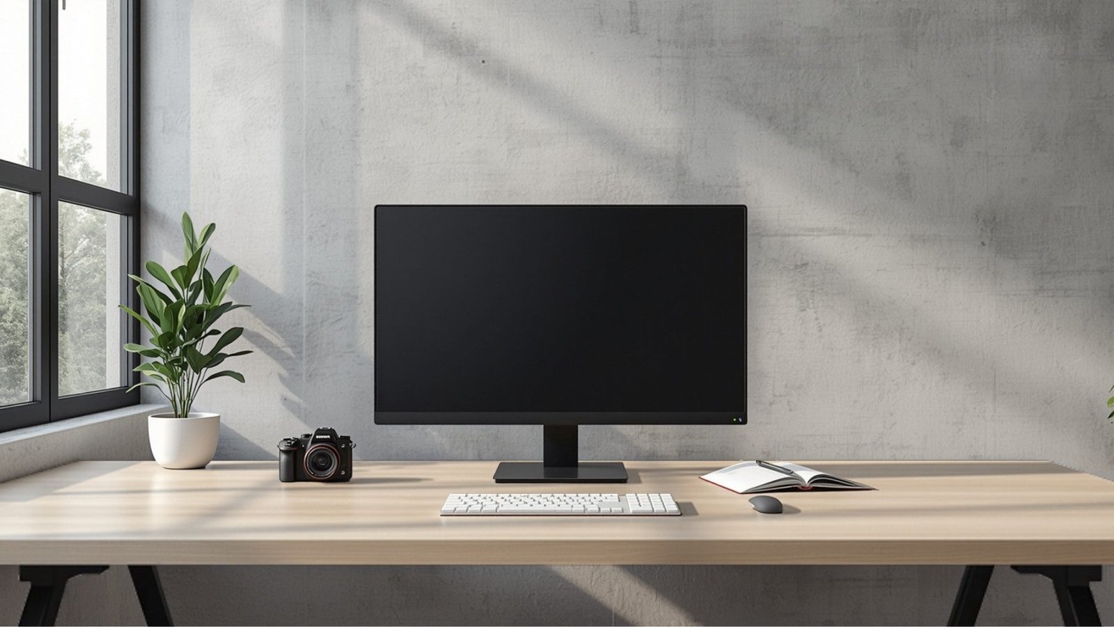 Arbeitsplatz im Büro von leomake
